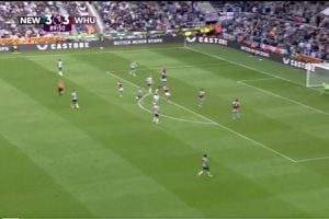 VIDEO | El golazo del Newcastle para remontar el partido en la Premier League