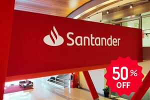 Descuentos sobre un 50% pagando con las tarjetas del Banco Santander