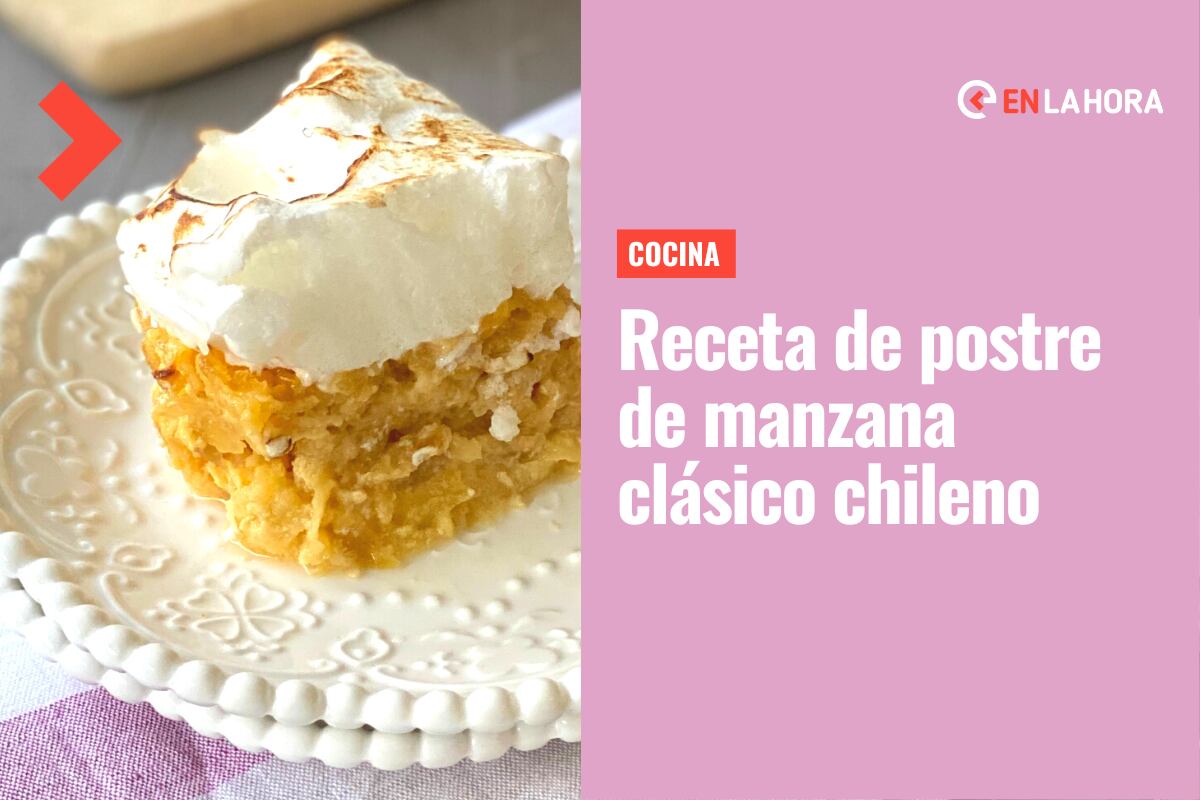 Receta de postre de manzana rallada: Aprende a cocinar esta clásica  preparación dulce chilena – En Cancha