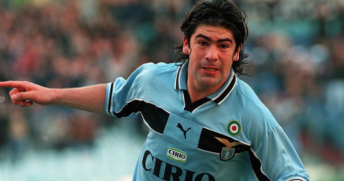 O chileno Marcelo Salas viveu grande momento com a camisa da Lazio