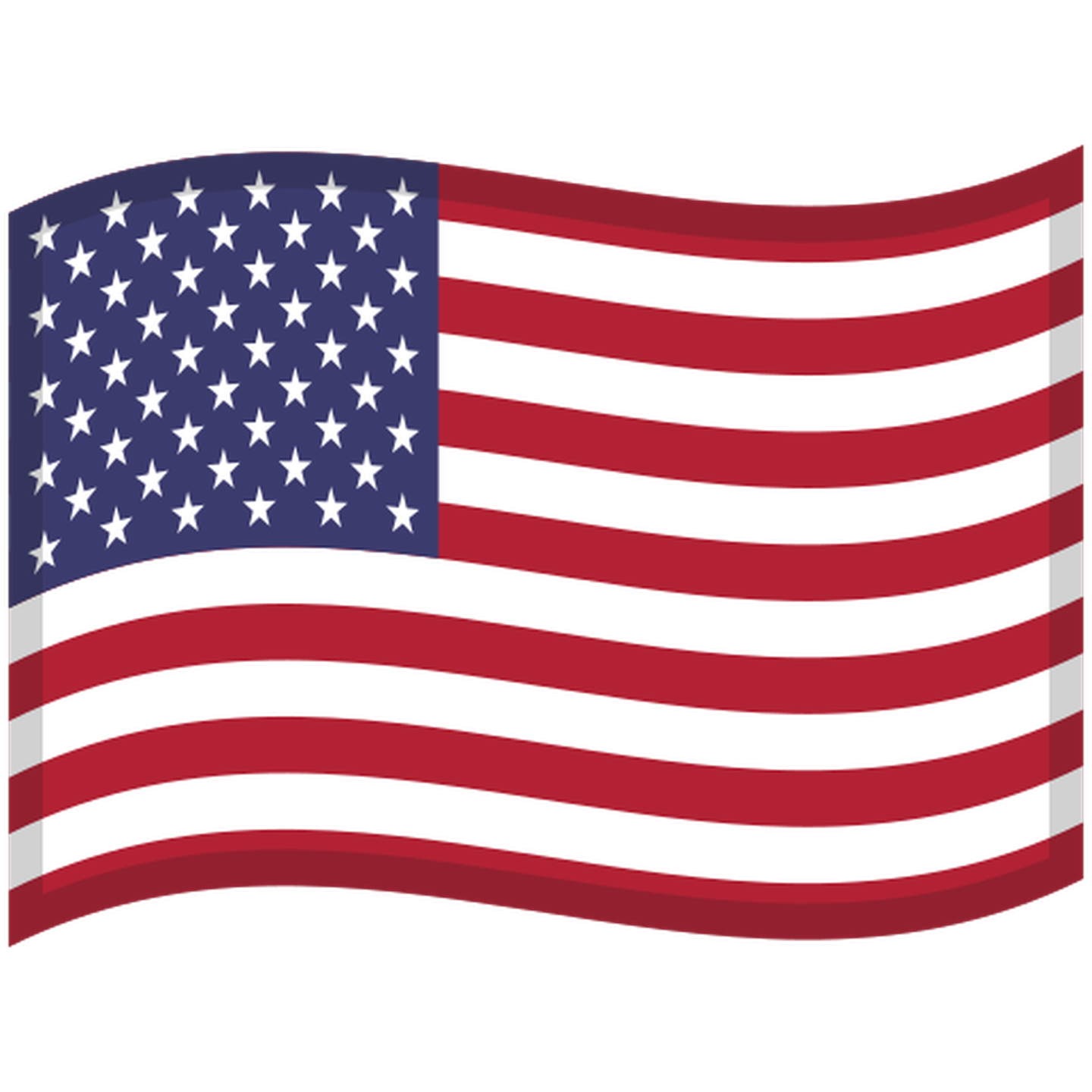 ícono bandera Estados Unidos