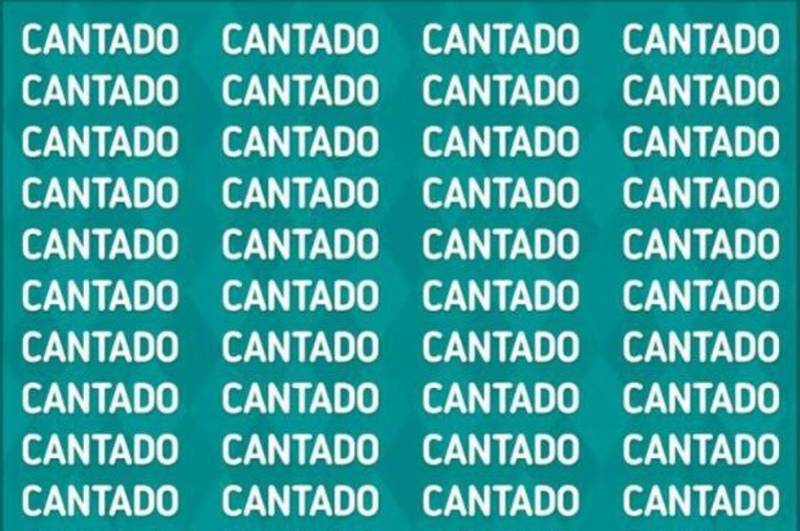 Test Visual: ¿Puedes encontrar la palabra CANSADO oculta en solo 15  segundos? – En Cancha