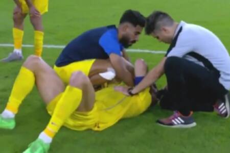 VIDEO | El desconsolado llanto de Cristiano Ronaldo tras perder la Copa del Rey en Arabia Saudita