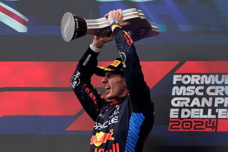 Max Verstappen pasa los temores y gana el GP de Emilia Romagna