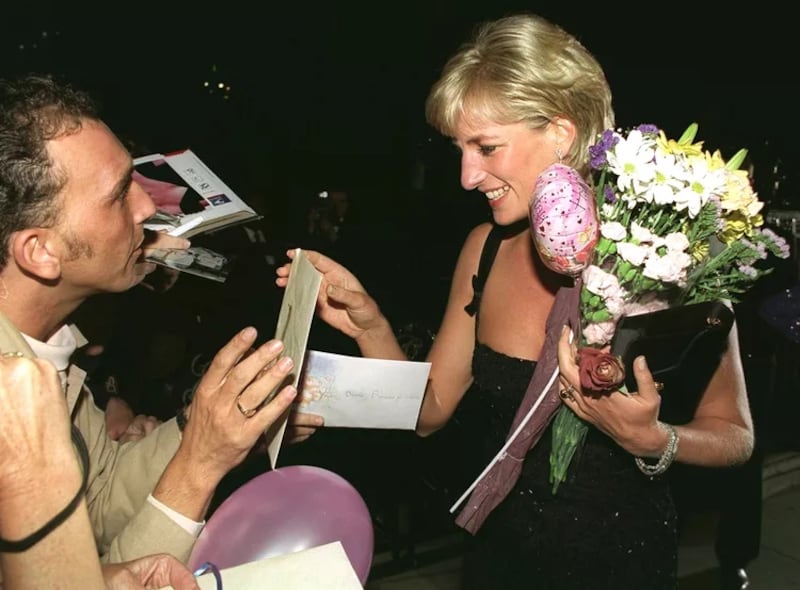 Princesa Diana en su último cumpleaños