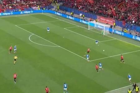 VIDEO | ¡Sorpresa total en la Eurocopa! Albania le anota el gol más rápido en la historia de la competencia a Italia