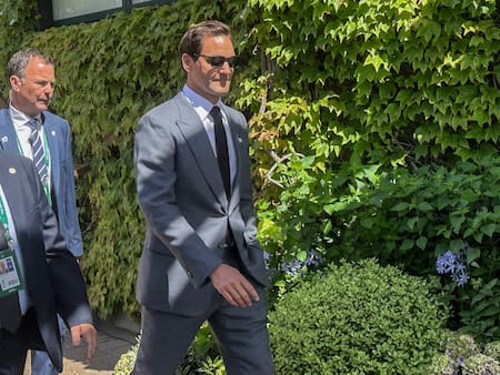 VIDEO | Su Majestad volvió a casa: la visita de Roger Federer a Wimbledon