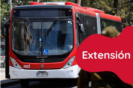 Extensión y modificación de recorridos de buses RED: Renca, Puente Alto, Pudahuel y Quilicura