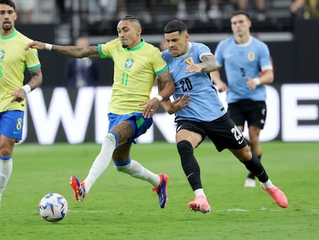 Copa América EN VIVO: Uruguay con uno menos empata 0-0 contra Brasil