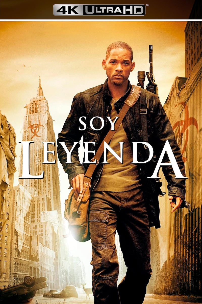 "Soy Leyenda" es protagonizada por Will Smith.
