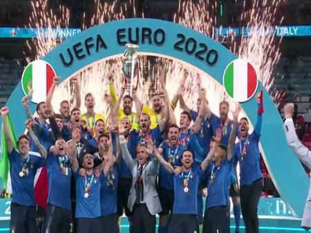 El millonario premio que se llevarán los jugadores de Italia por ganar la Eurocopa
