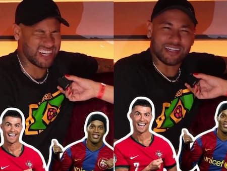 VIDEO | “Es muy difícil”: Neymar eligió a su preferido entre Cristiano Ronaldo y Ronaldinho
