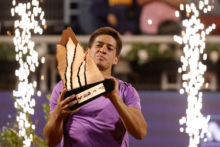 VIDEO | El gesto de Sebastián Báez que sorprendió a todos después de ganar el ATP de Santiago 