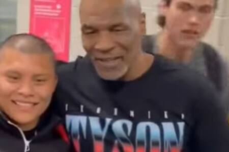VIDEO | La increíble reacción de ‘Pitbull’ Cruz al conocer a Mike Tyson
