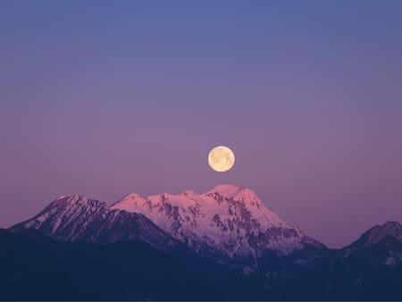 Luna de Nieve: ¿Cuándo y a qué hora se podrá ver en Chile?