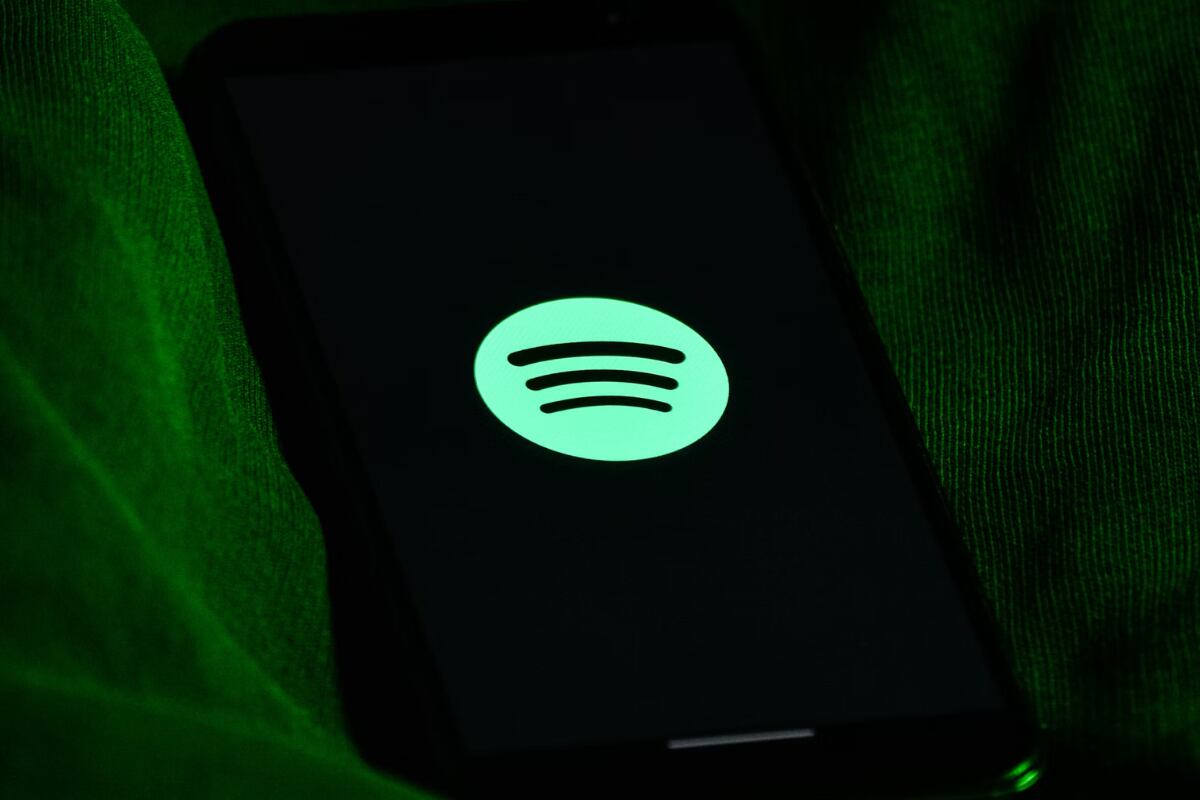 Logo de Spotify.