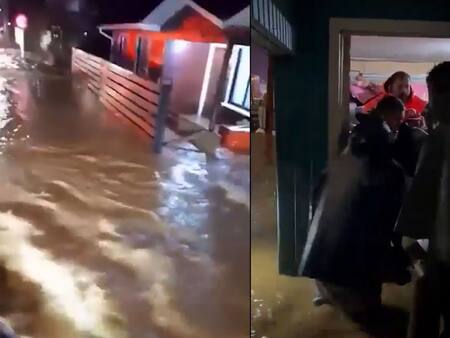 VIDEO | Así fue el desborde del río Pichilo en Biobío: Hay más de 400 viviendas afectadas