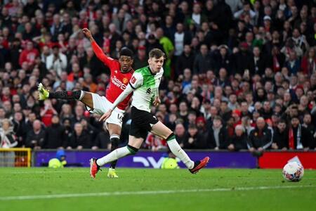 VIDEO | ¡Partidazo! El gol de Manchester United para eliminar a Liverpool en la FA Cup