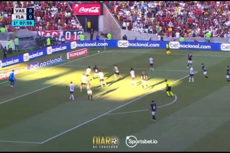 VIDEO | Terminó con una volea al ángulo: así fue la asistencia de Pablo Galdames ante Flamengo