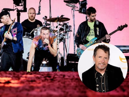 Así fue la aparición sorpresa de Michael J. Fox en el concierto de Coldplay