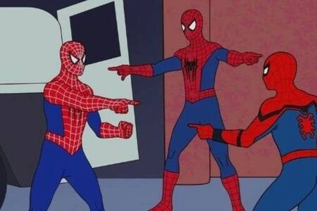 Tom Holland, Tobey Maguire y Andrew Garfield recrearon famoso meme de "Spiderman"