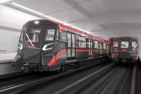 Metro de Santiago: Echa un vistazo por dentro y por fuera a los nuevos trenes de la Línea 7