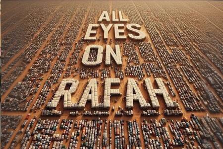 “All eyes on Rafah”: Este es el significado de la foto que todos los famosos han compartido en redes sociales