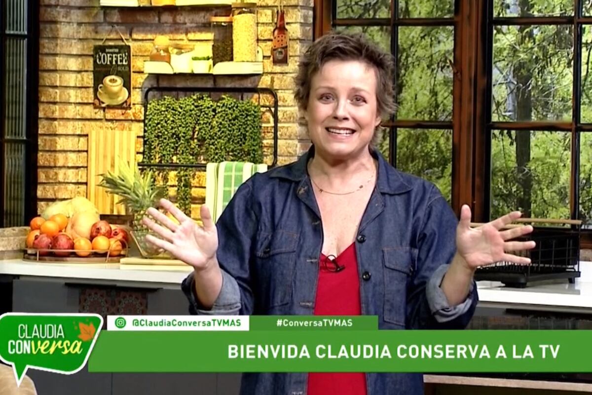 Claudia Conserva en "Claudia Conversa"