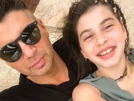 Mario Velasco se reencontró con su hija tras estar cuatro meses separados  