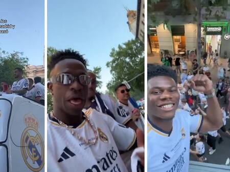 VIDEO | Fan del Real Madrid le pasó su celular a los jugadores para que se grabaran y este fue el resultado