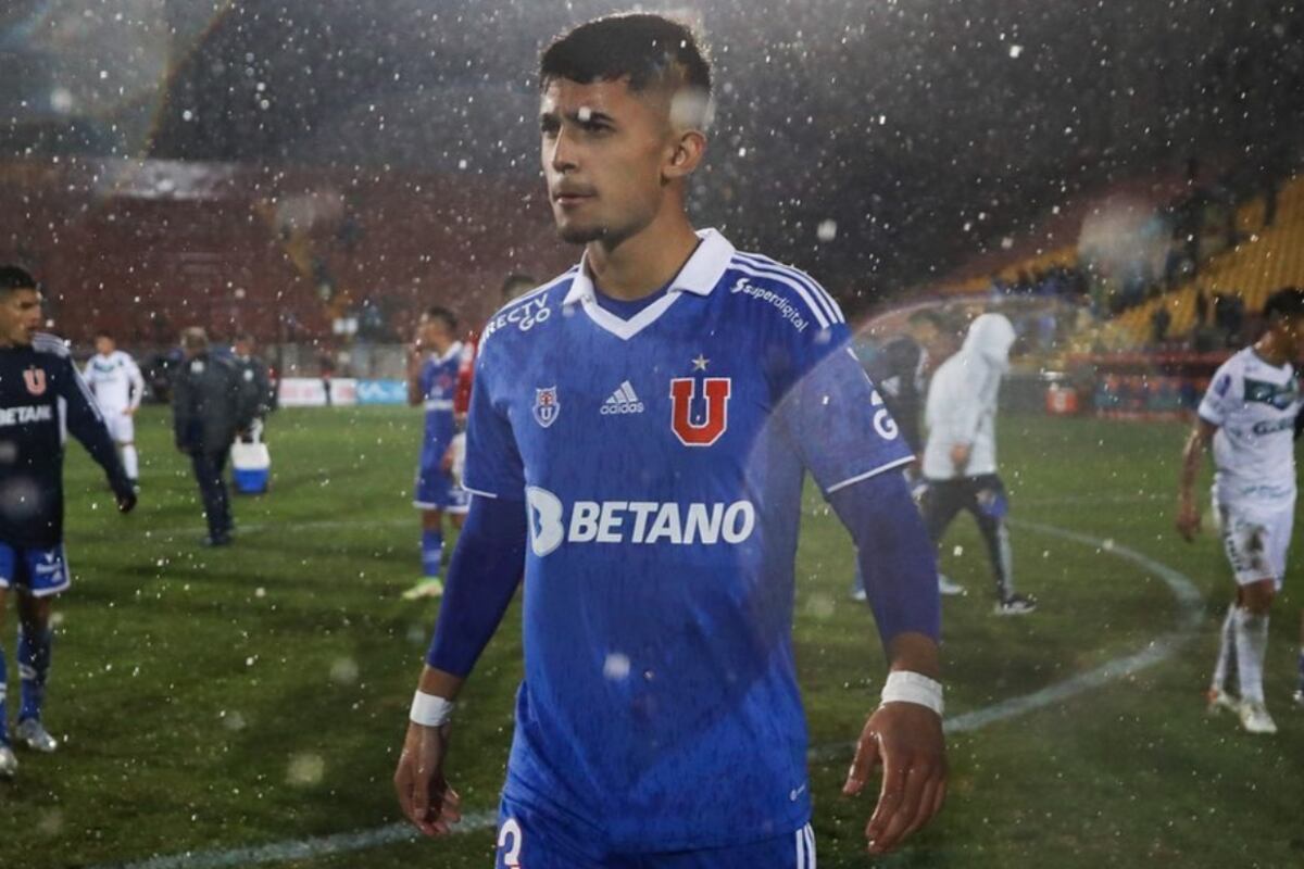 Yahir Salazar, jugador de Universidad de Chile.