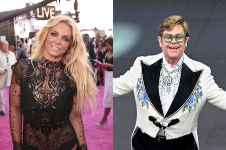 ¡Vuelve a la música! Britney Spears estaría grabando una colaboración con Elton John