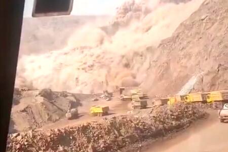 VIDEO | Colapso de mina en China deja a más de 50 mineros desaparecidos y al menos dos fallecidos