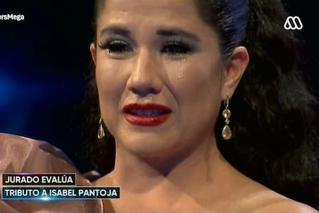 "No digas que eres tonta": Carolina Soto se emocionó hasta las lágrimas al imitar a Isabel Pantoja