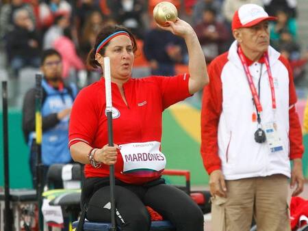 Francisca Mardones ganó la segunda medalla de oro para el Team Chile en lanzamiento de bala
