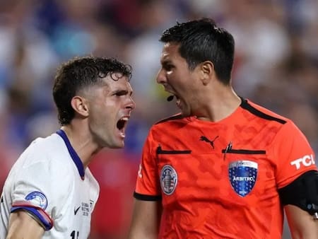 VIDEO | Nueva polémica en Copa América: árbitro peruano le negó el saludo a Christian Pulisic