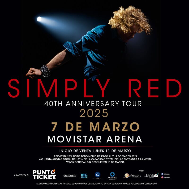 Simply Red y los detalles de su regreso a Chile