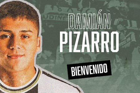 “Bienvenido”: Udinese por fin presentó a Damián Pizarro como nuevo fichaje