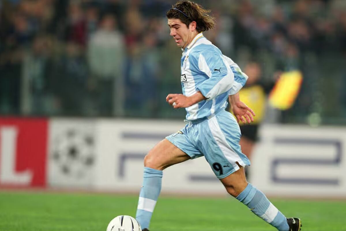 Marcelo Salas estuvo dos temporadas en la Lazio entre 1998 y 2000.