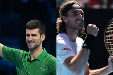 Novak Djokovic vs Stefanos Tsitsipas: ¿Dónde ver por TV y EN VIVO online la gran final del Australian Open 2023?