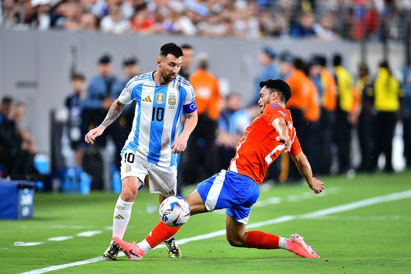 Chile vs Argentina en Copa América