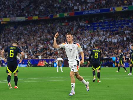 ¡Impresionante! Alemania se demoró apenas 10 minutos en marcar el primer gol de la Eurocopa