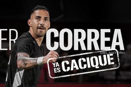 VIDEO | El nuevo artillero albo: Colo Colo anunció la llegada de Javier Correa