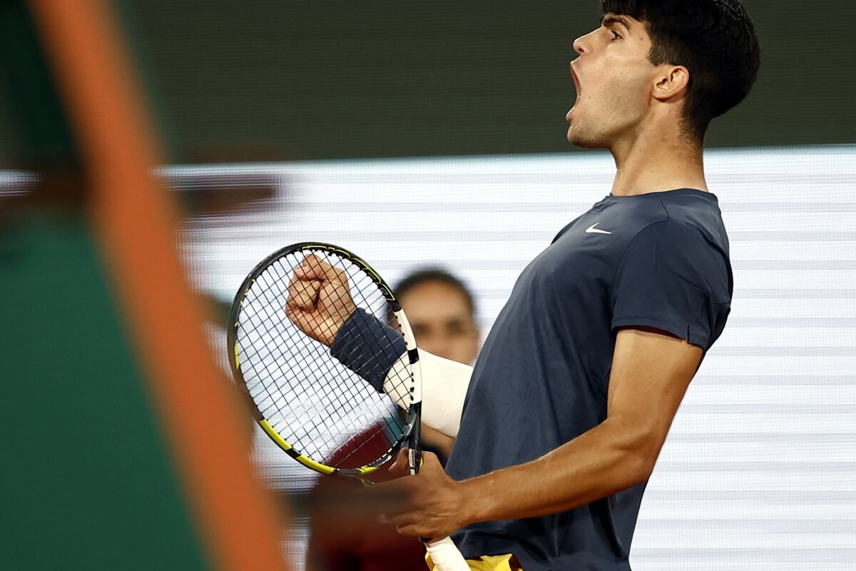 Carlos Alcaraz está en semifinales de Roland Garros