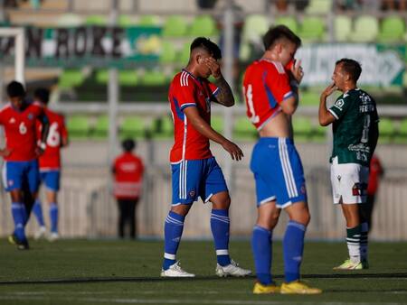 Cinco goles en un tiempo: la formación de La Roja sub-23 de Eduardo Berizzo que fue goleada por Santiago Wanderers