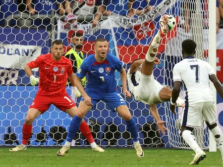 VIDEO | El mejor gol de la Eurocopa: la increíble chilena de Bellingham que salvó a Inglaterra en el último segundo