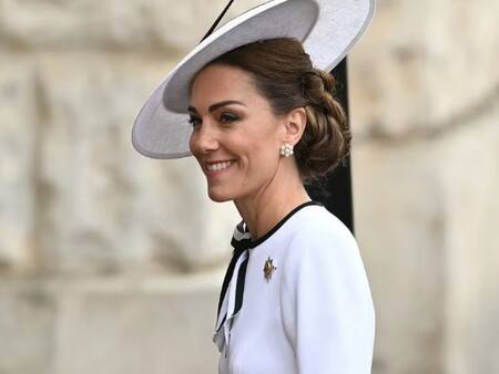 Kate Middleton reaparece por primera vez tras su diagnóstico de cáncer