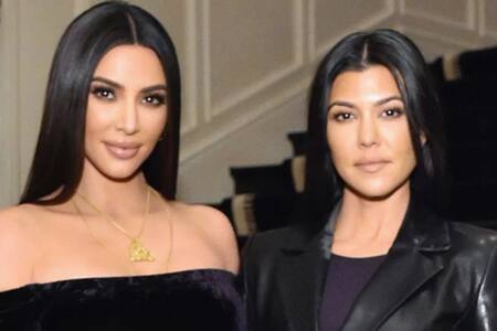 ¿Es verdad que Kourtney y Kim Kardashian se odian?
