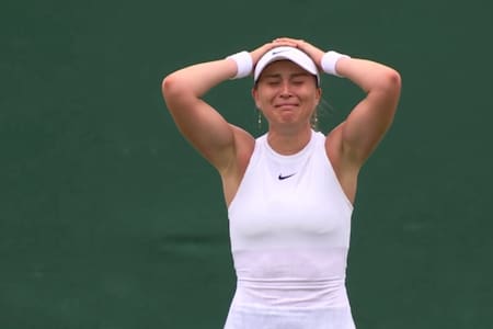 VIDEO | Paula Badosa avanzó en Wimbledon y se largó a llorar: “No sabía si iba volver a jugar al tenis”