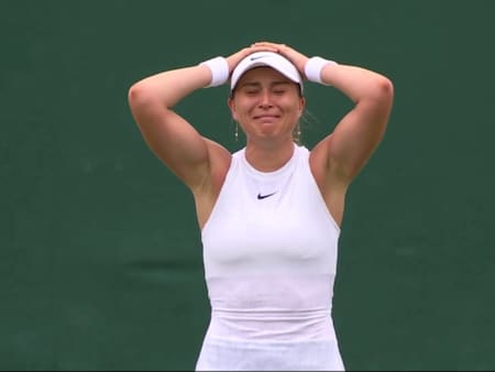 VIDEO | Paula Badosa avanzó en Wimbledon y se largó a llorar: “No sabía si iba volver a jugar al tenis”